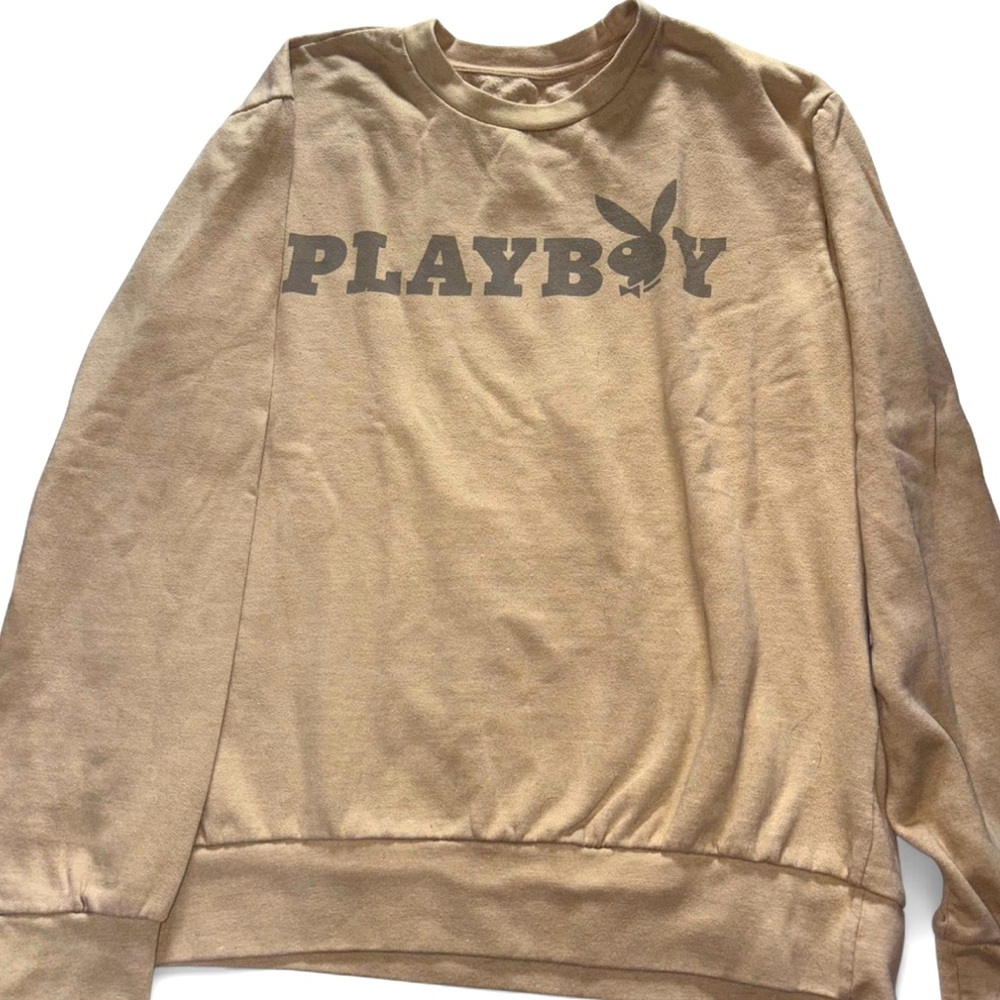 Playboy Tan Sweater